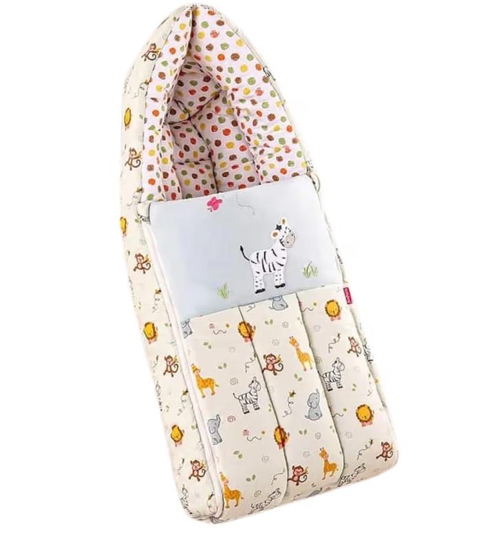 Safari Friends Polka Dot Baby Sleeping Bag