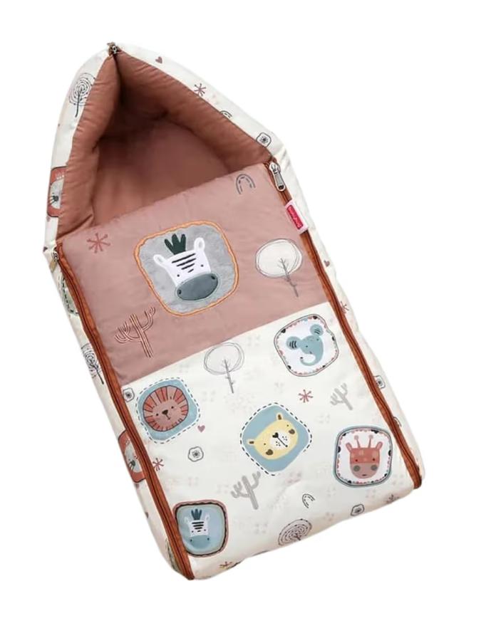Boho Savannah Zebra Baby Sleeping Bag