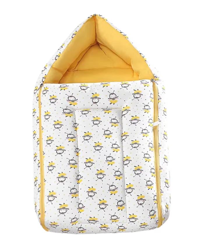 Buzzing Honey Bee Yellow Baby Carry Nest
