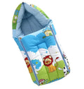 Baby Carry Nest & Sleeping Bag - Cheerful Jungle Lion & Friends