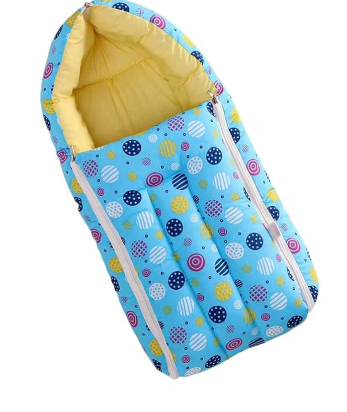 Abstract Polka Dot & Circle Print Baby Sleeping Bag