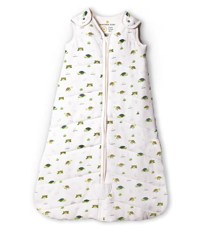 Sleeveless Turtle Print Wearable Blanket