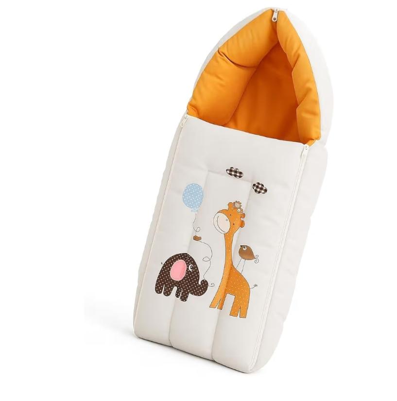 Giraffe & Elephant Safari Baby Nest